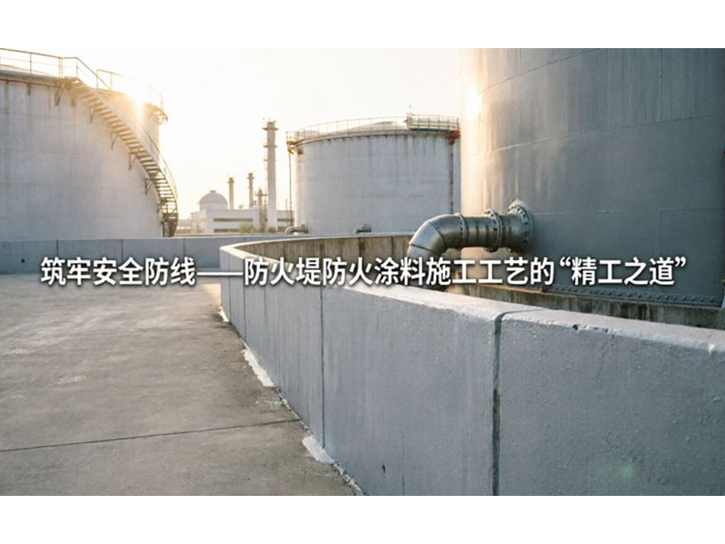 防火堤防火涂料施工工艺的“精工之道”
