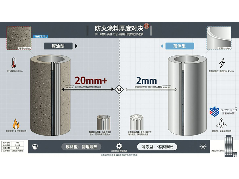 防火涂料能不能从“非膨胀”换成“膨胀型”？