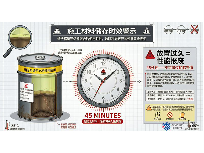刚搅拌好的防火涂料，能放一放再用吗？别让你的工程毁在这一步！